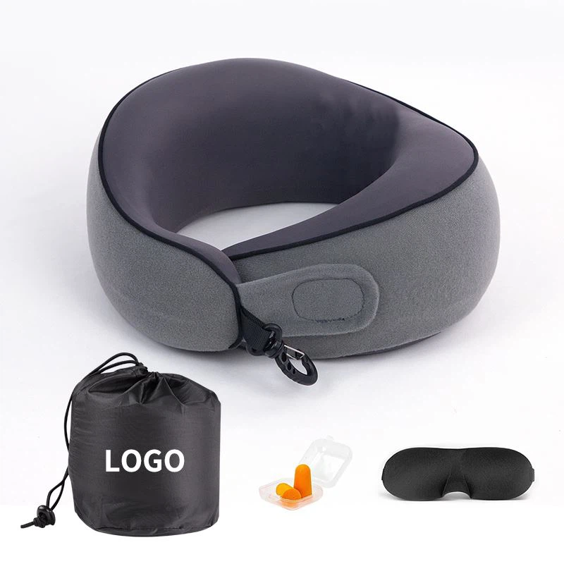 Adjustable Memory Foam Travel Pillow