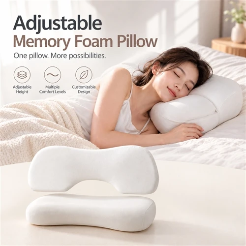 Adjustable Memory Foam Pillow Development: How OEM Buyers Can Build a Customi...