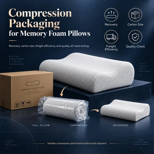 Memory Foam Pillow Compression Packaging: What B2B Buyers Should Test Before ...